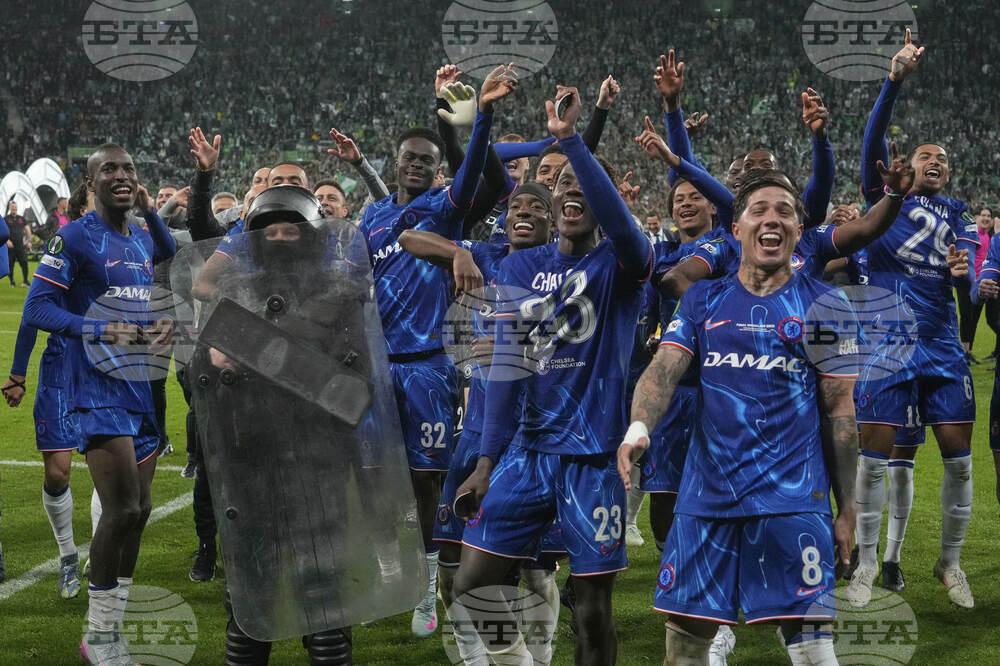 APTOPIX Poland Soccer Europa Conference League Final
