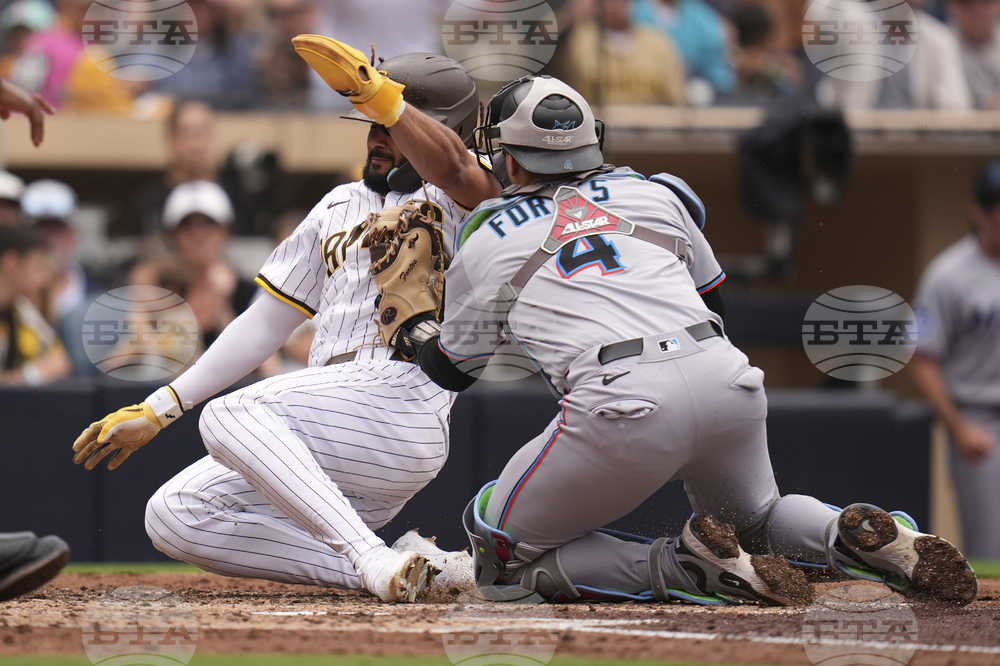 Marlins Padres Baseball