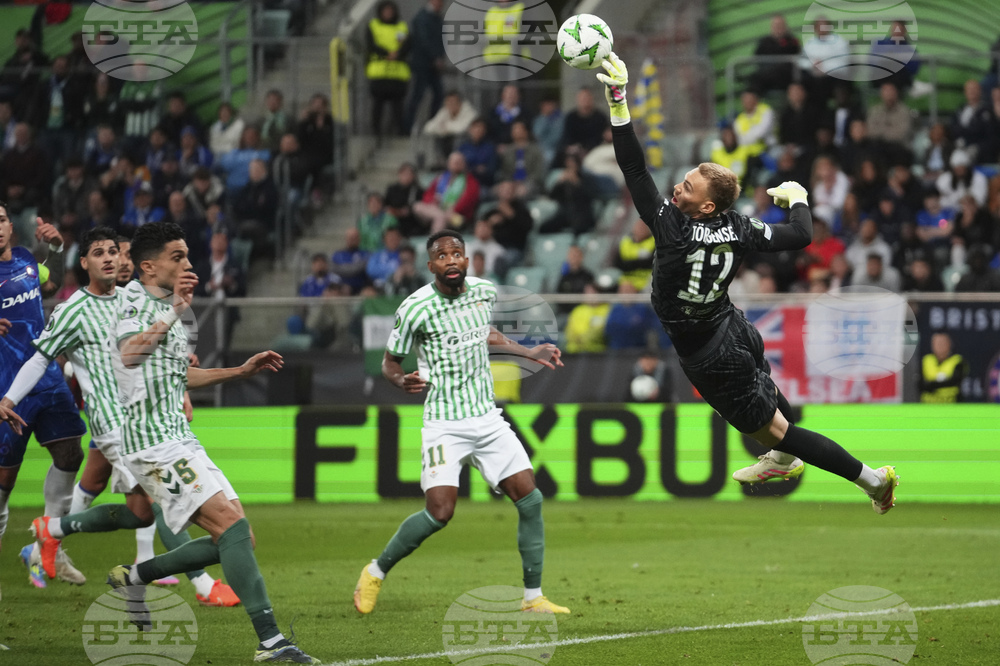 APTOPIX Poland Soccer Europa Conference League Final