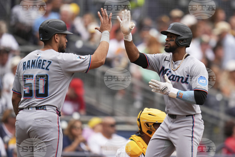 Marlins Padres Baseball
