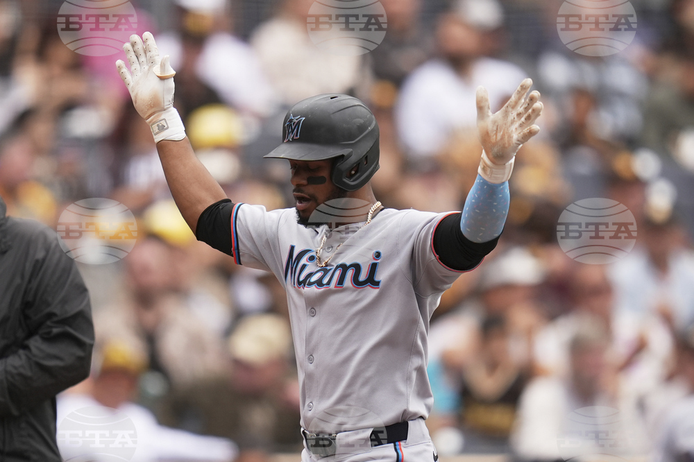Marlins Padres Baseball