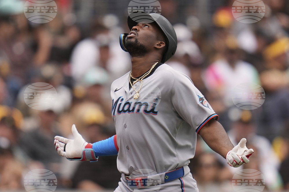 Marlins Padres Baseball