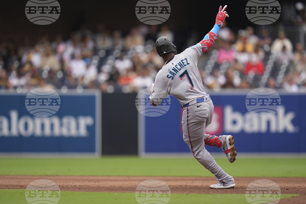 Marlins Padres Baseball