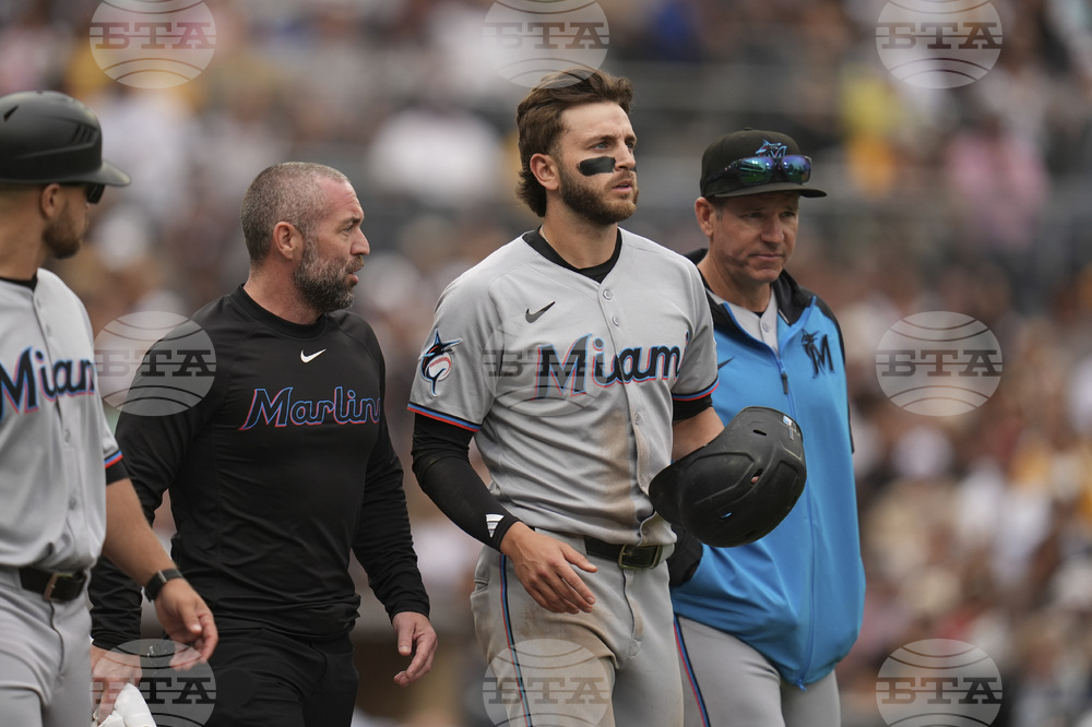 Marlins Padres Baseball