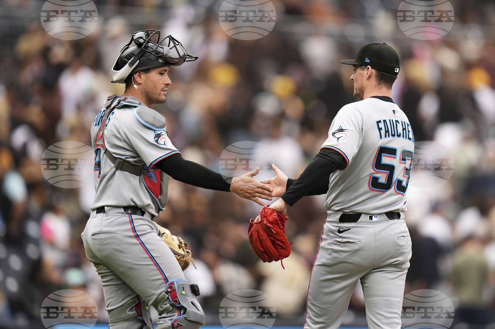Marlins Padres Baseball