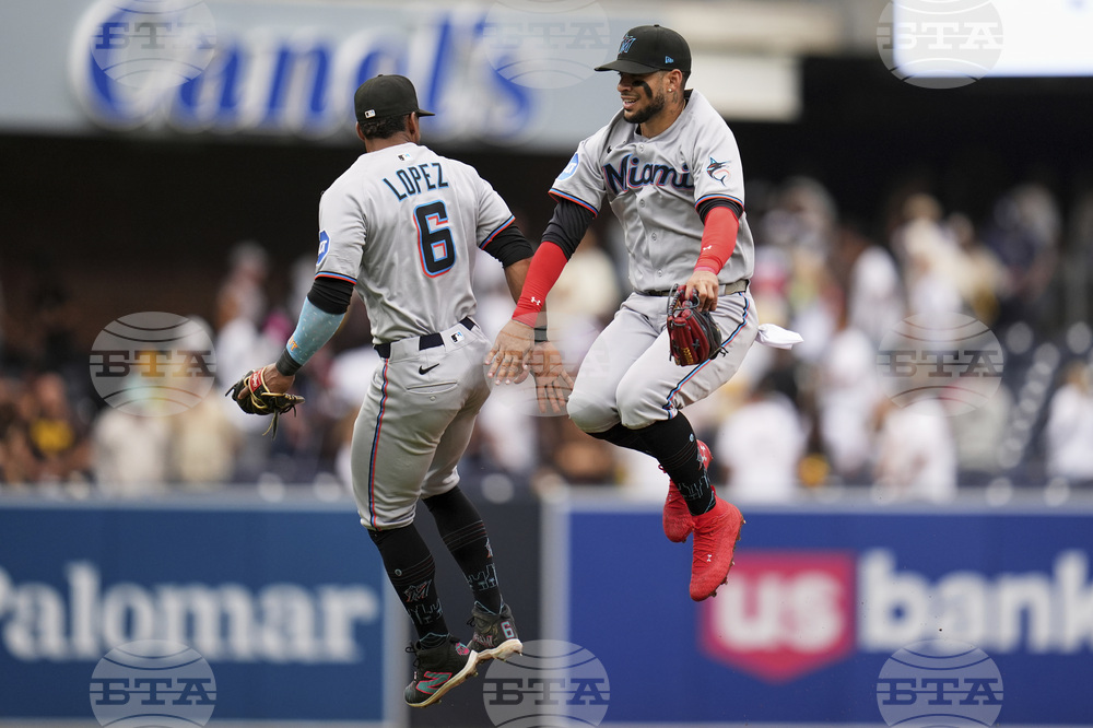 Marlins Padres Baseball