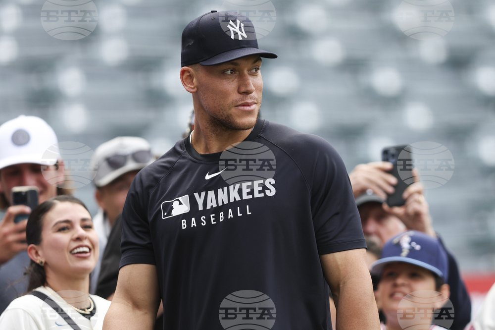 Yankees Angels Baseball