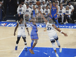 Thunder Timberwolves Basketball