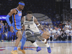 Thunder Timberwolves Basketball