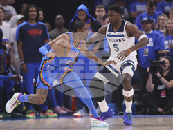 Thunder Timberwolves Basketball