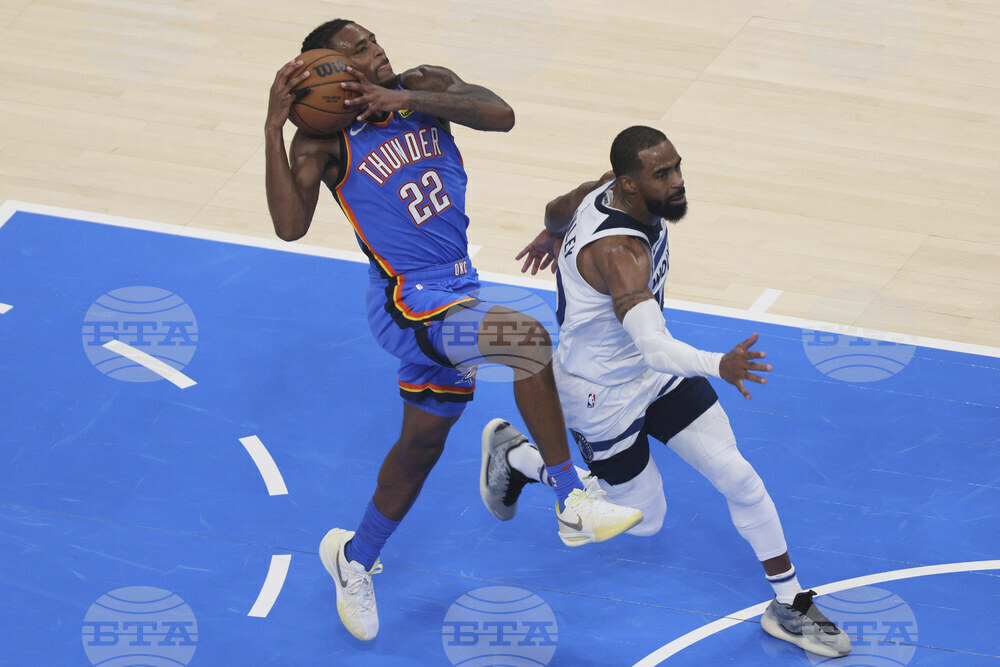 Thunder Timberwolves Basketball