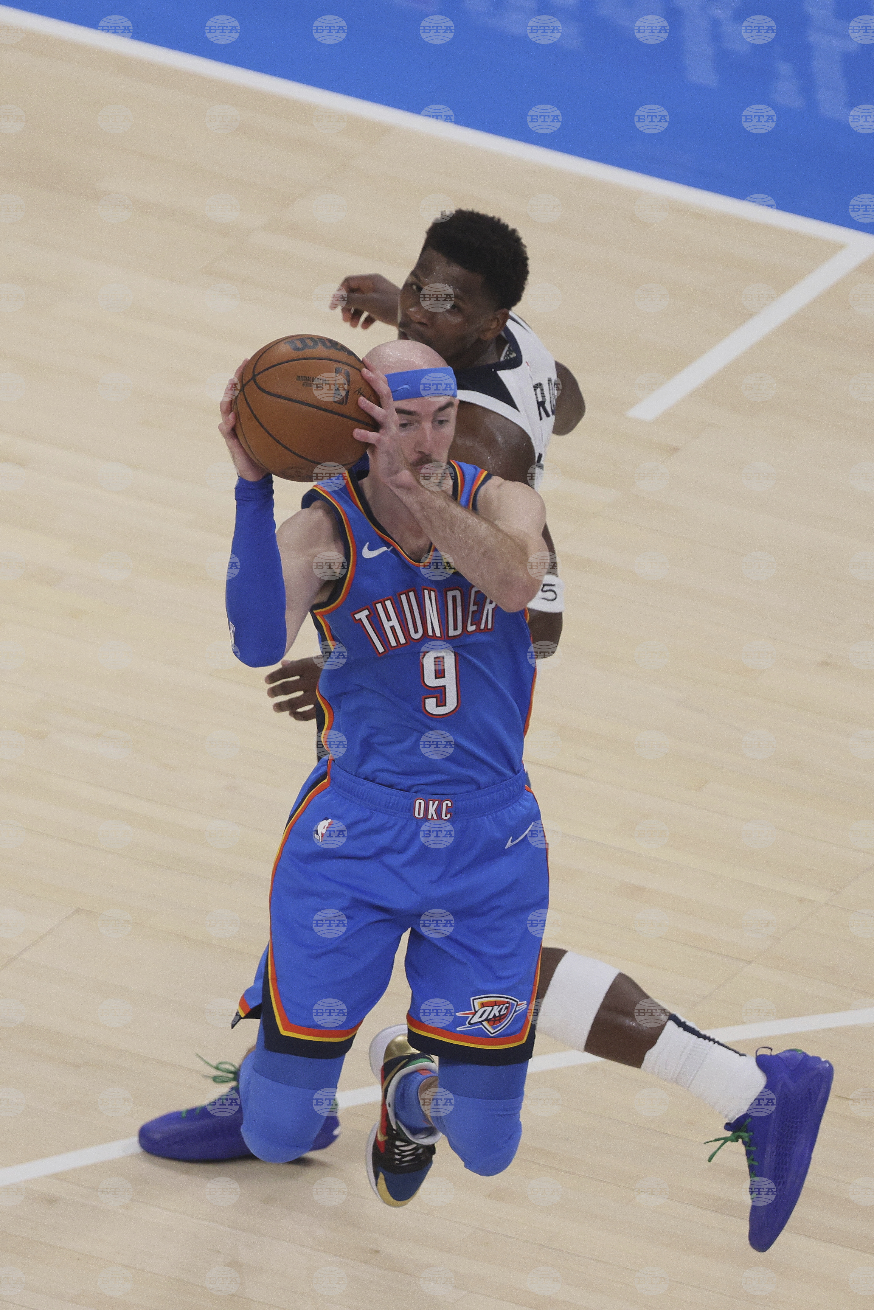 Thunder Timberwolves Basketball