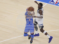 Thunder Timberwolves Basketball