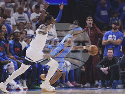 Thunder Timberwolves Basketball