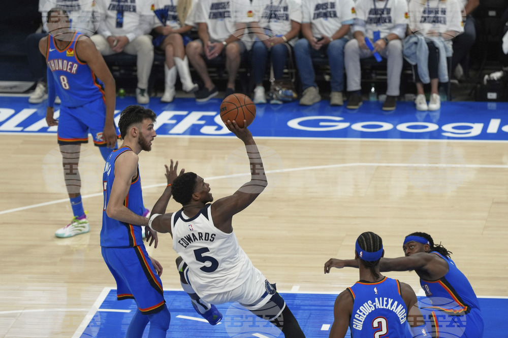 Thunder Timberwolves Basketball