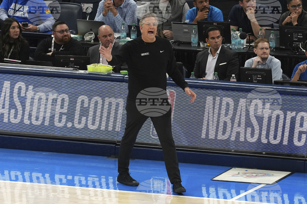 Thunder Timberwolves Basketball