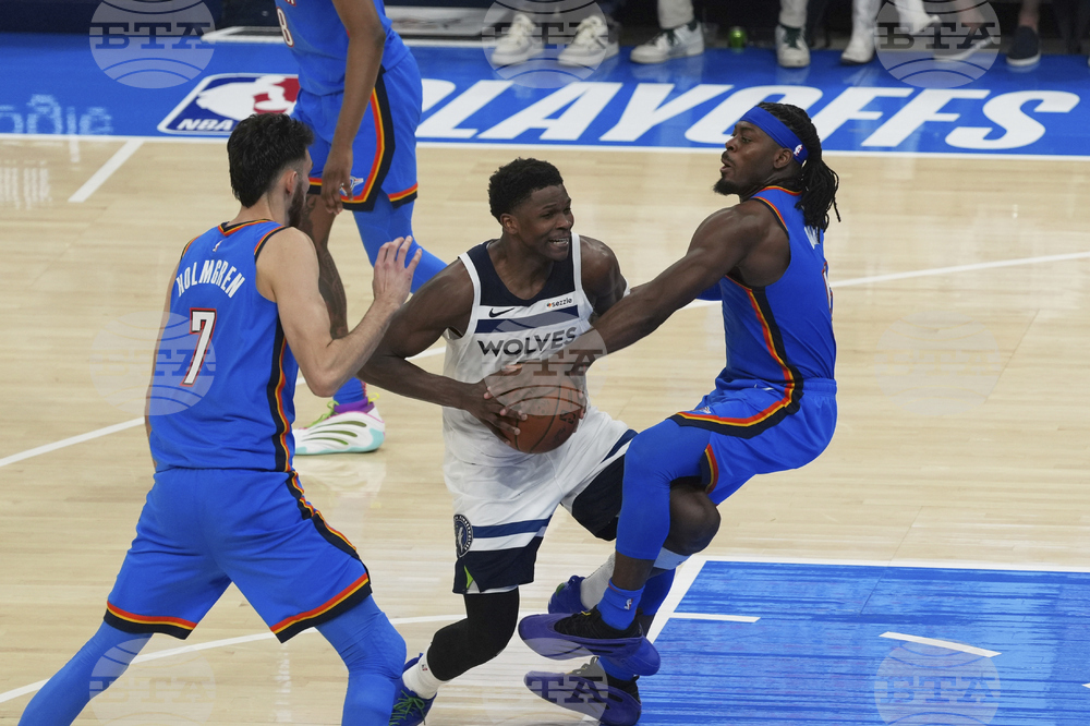 Thunder Timberwolves Basketball