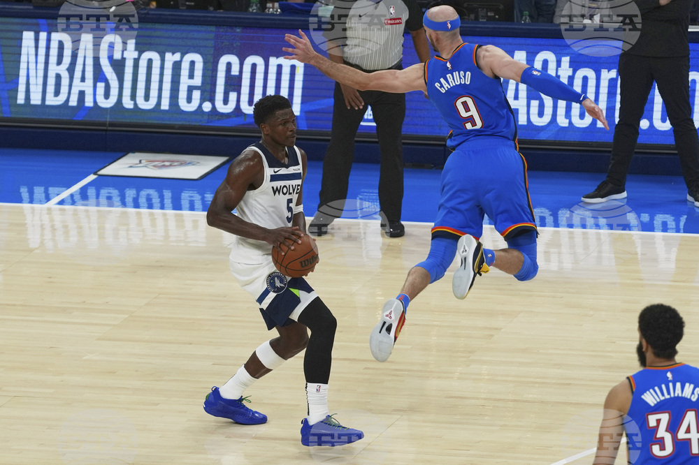Thunder Timberwolves Basketball
