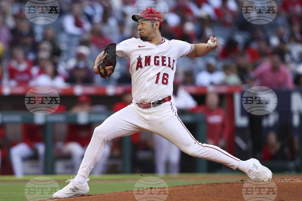 Yankees Angels Baseball