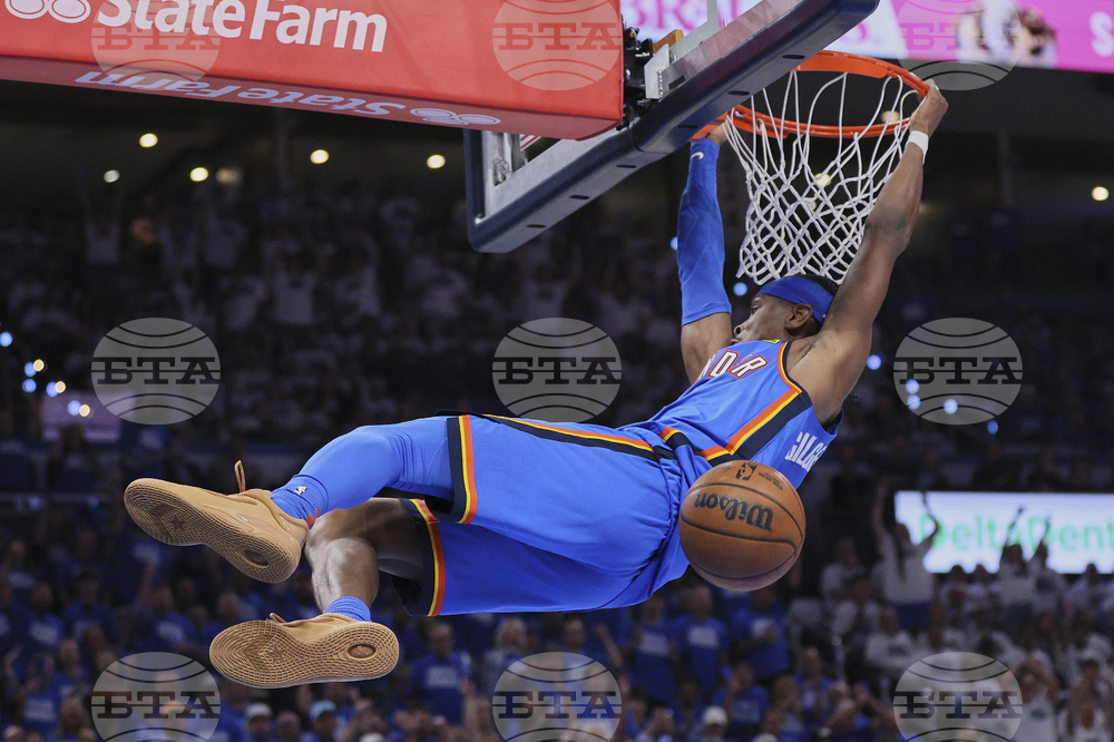 APTOPIX Thunder Timberwolves Basketball