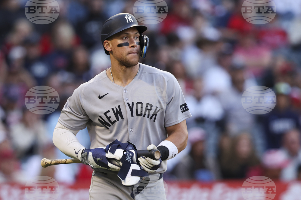 Yankees Angels Baseball