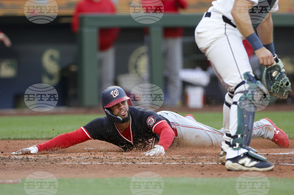 Nationals Mariners Baseball