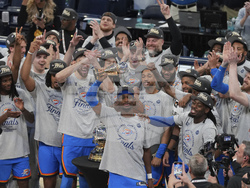 APTOPIX Thunder Timberwolves Basketball