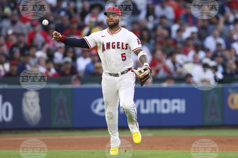 Yankees Angels Baseball