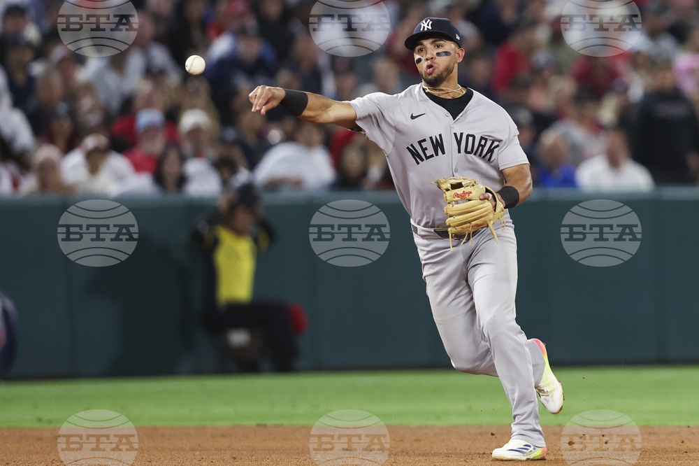Yankees Angels Baseball