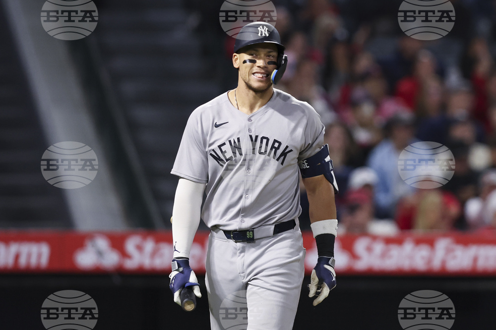 Yankees Angels Baseball