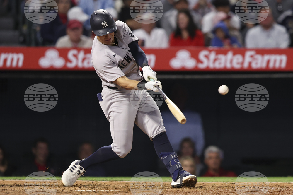 Yankees Angels Baseball
