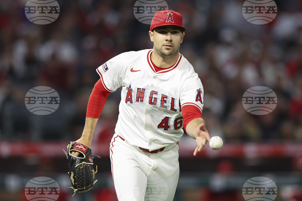 Yankees Angels Baseball