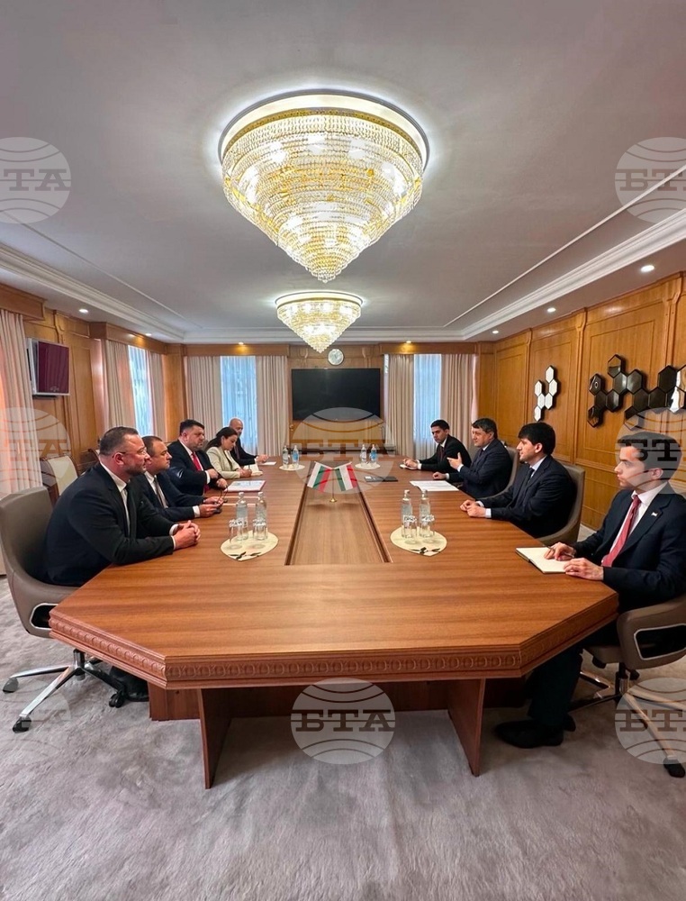 Deputy PM Zafirov Leads Bulgarian Delegation to Tajikistan for Bilateral Talks