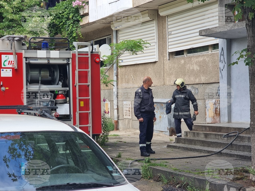 Мъж от Сливен пострада при пожар