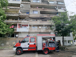 Сливен - пожар