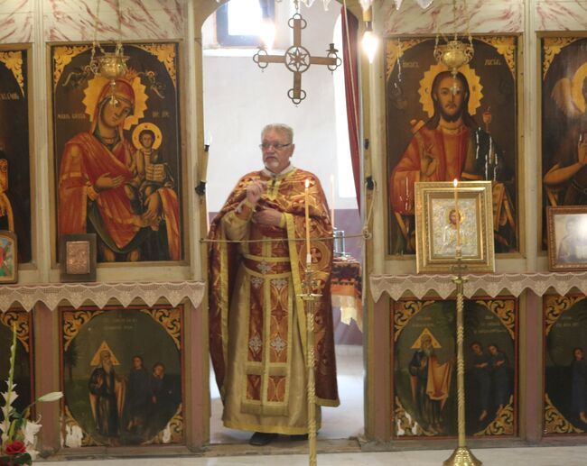 Областният управител Драгомир Драганов посети храма в Караманово по повод Възнесение Господне 