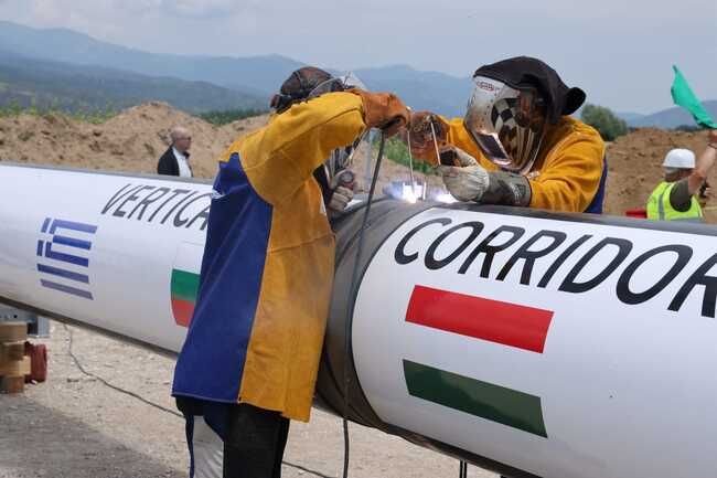 Комисарят за енергията Дан Йоргенсен и министър Жечо Станков ще инспектират напредъка по изграждане на лот 3 "Рупча-Ветрино" на Вертикалния газов коридор