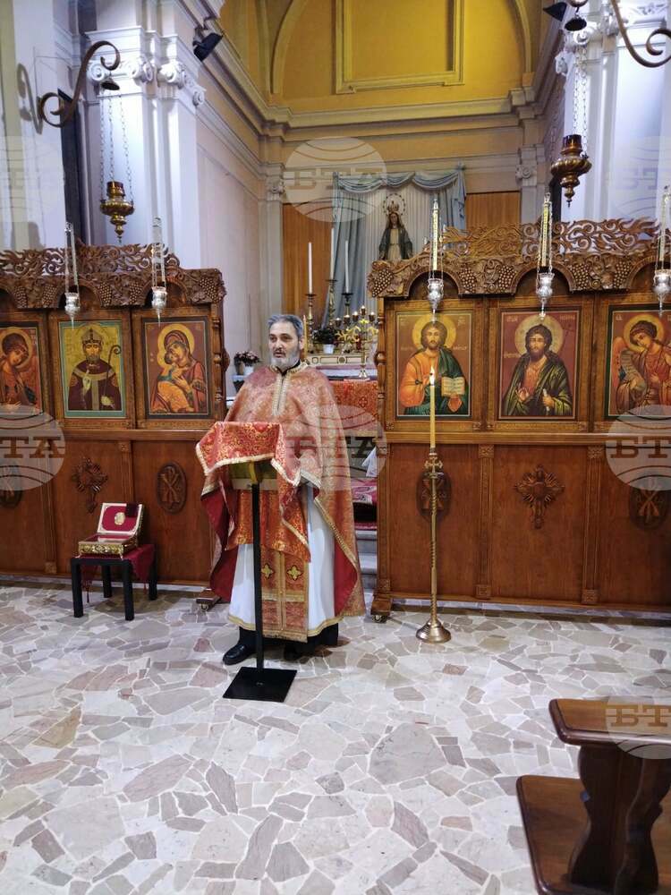 Проект, който представя православни светии с роля в историята на България и Италия, бе реализиран в Милано