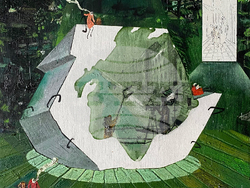 Стилияна Узунова подрежда над 20 платна в новата си експозиция. Снимка: Екипът на събитието