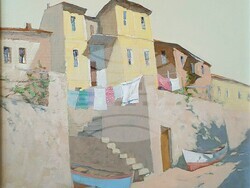 Художникът Димитър Каратонев показва 25 платна в изложбата „Тиха светлина“. Снимка: Галерия „Париж“