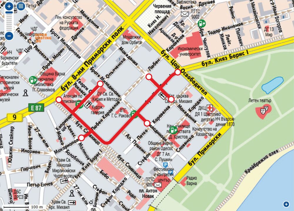 Община Варна: Временно затварят централни улици през уикенда