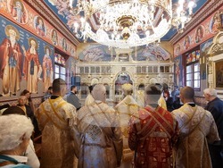 Бакаджишки манастир - Сливенски митрополит Арсений - литургия