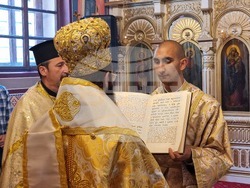 Бакаджишки манастир - Сливенски митрополит Арсений - литургия