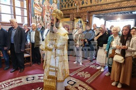 Бакаджишки манастир - Сливенски митрополит Арсений - литургия
