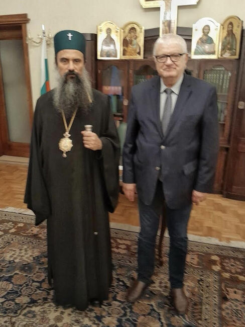 Коалиция „БСП – Обединена левица“: Инж. Петър Кънев се срещна с патриарх Даниил 