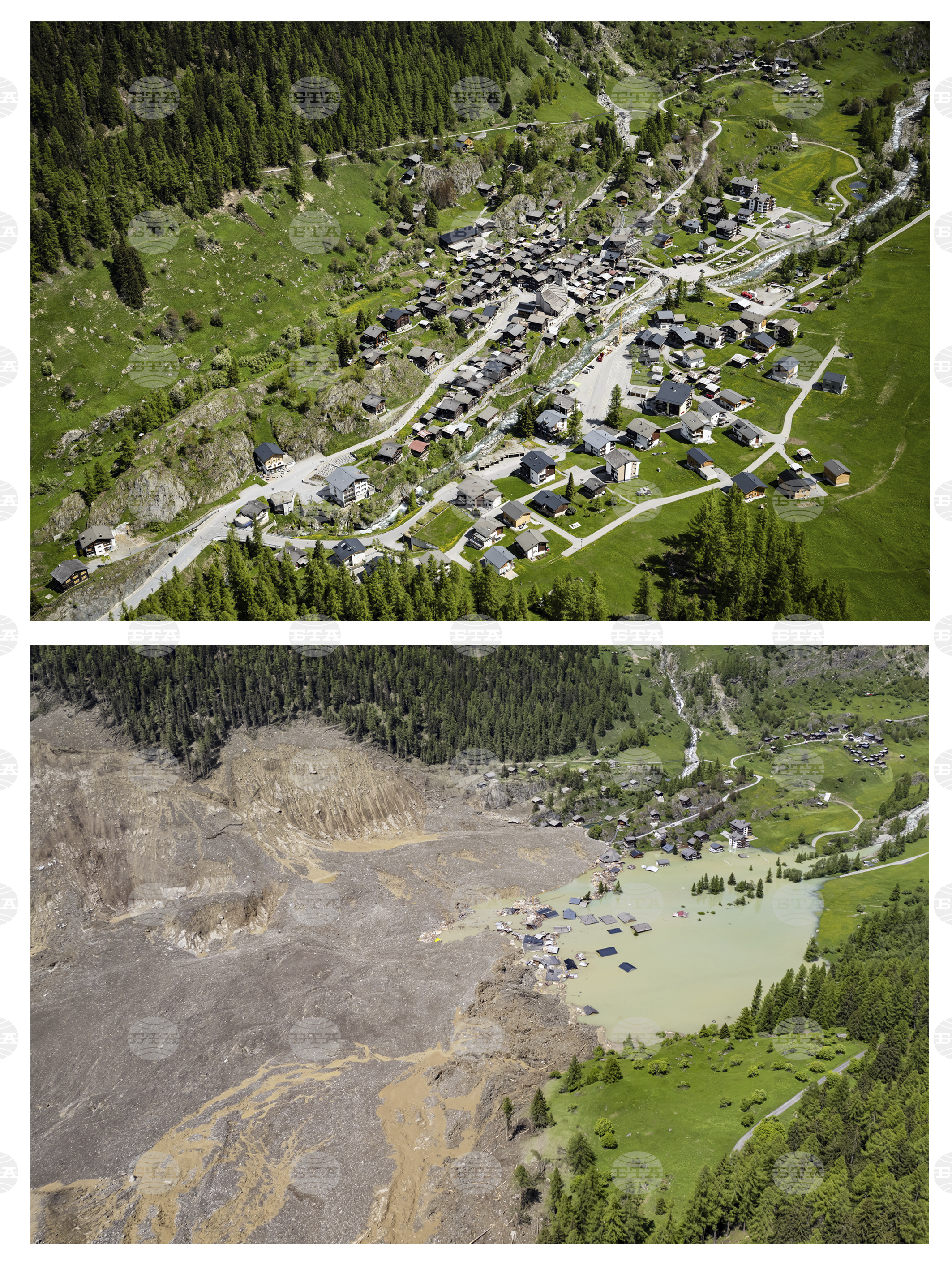 Switzerland Mudslide