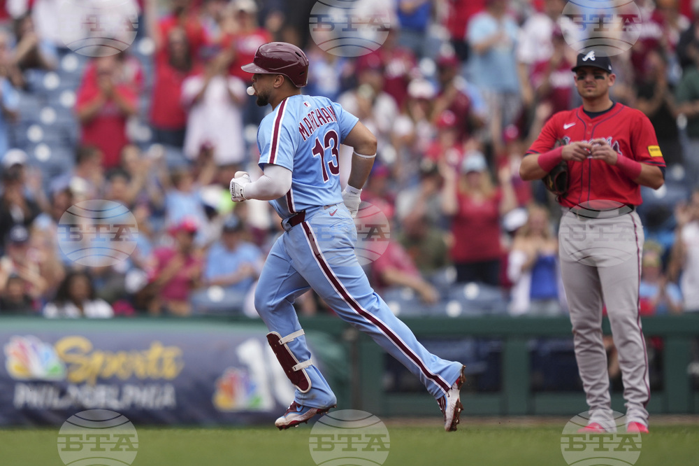 Braves Phillies Baseball
