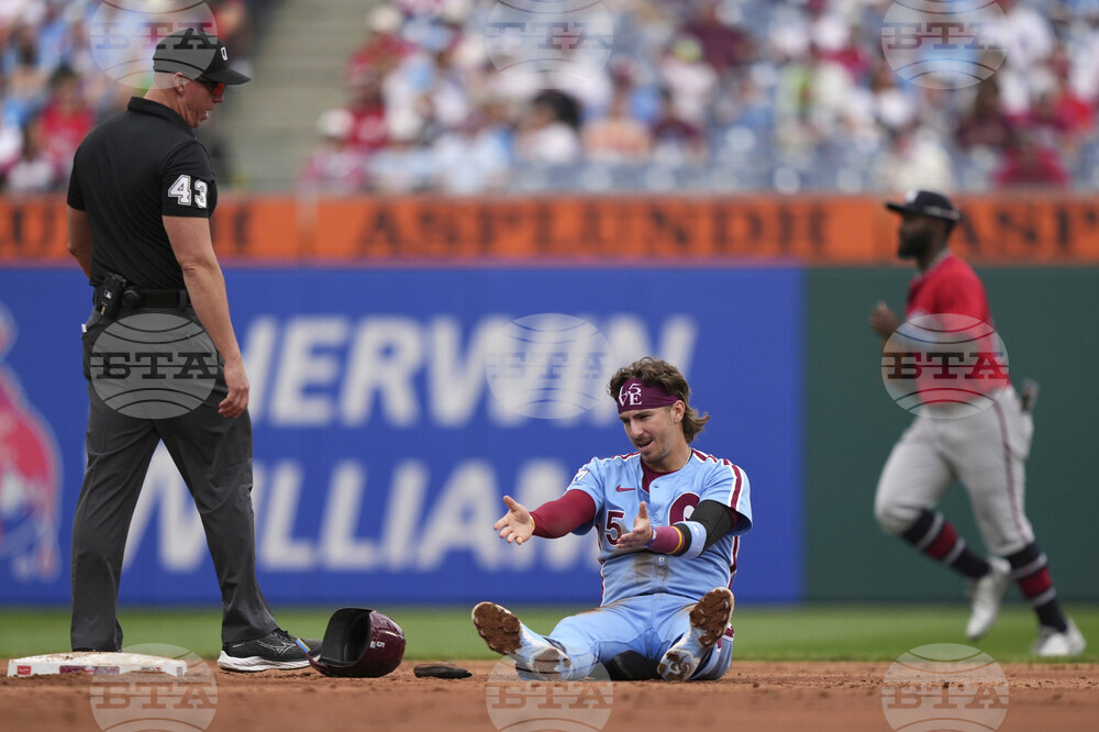 Braves Phillies Baseball