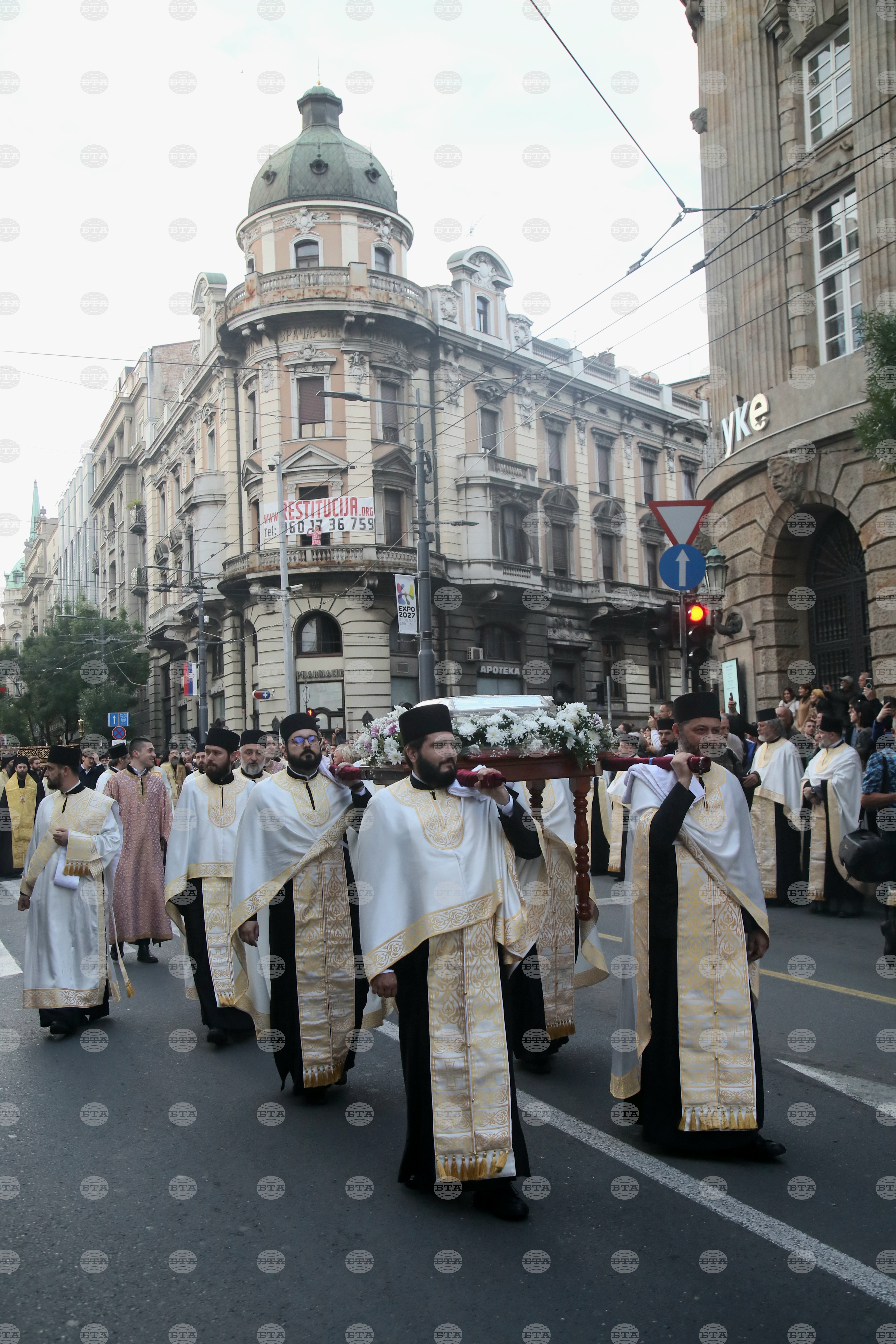 Сърбия - Свети Сава - литийно шествие