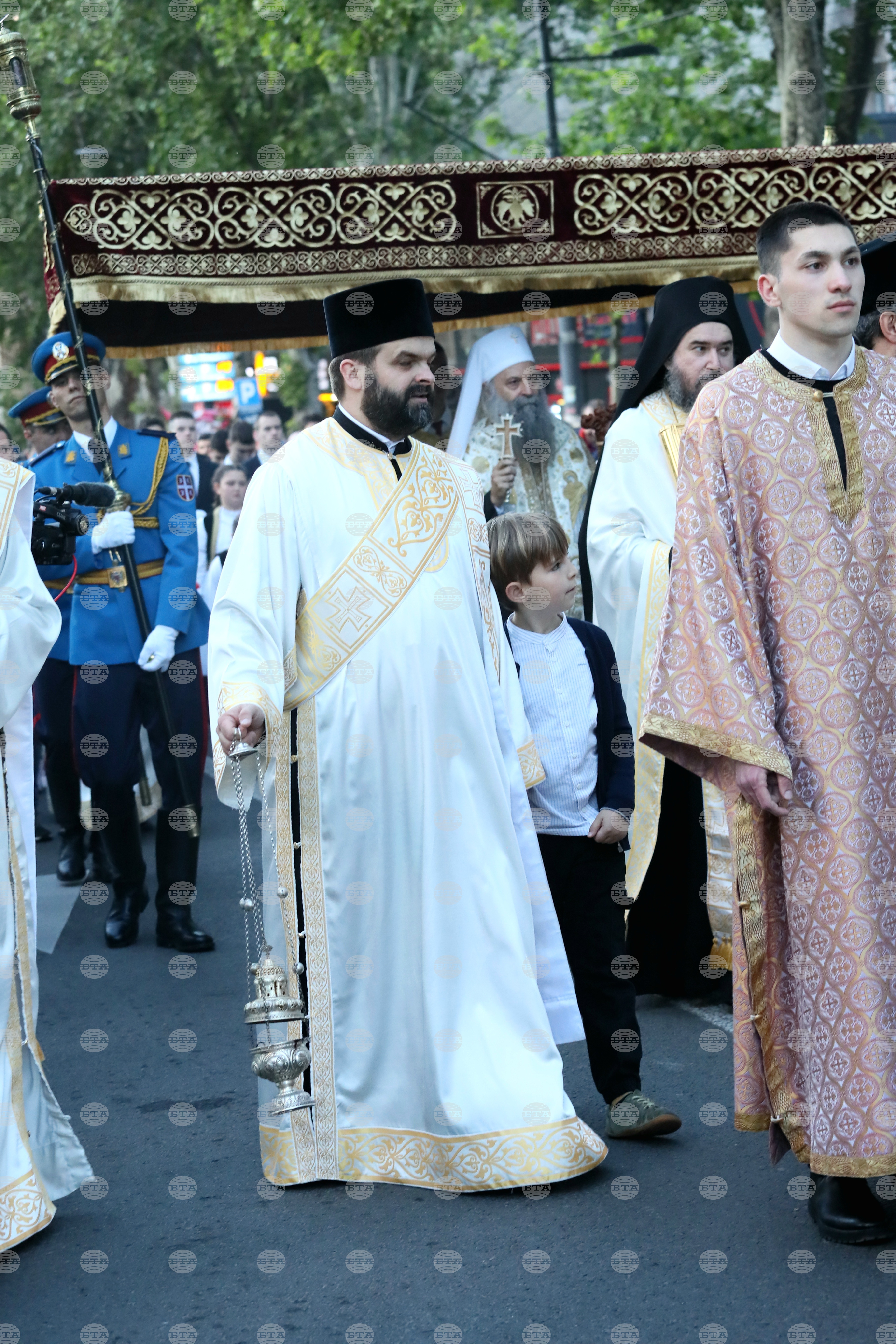 Сърбия - Свети Сава - литийно шествие